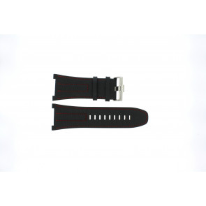 Correa de reloj Jacques Lemans F5044 Cuero Negro 23mm